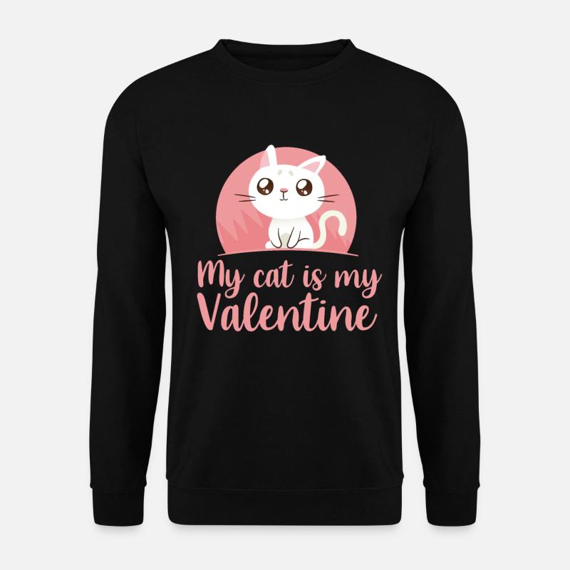 Valentine's Day Valentine's Day - Unisex Sweatshirt - black