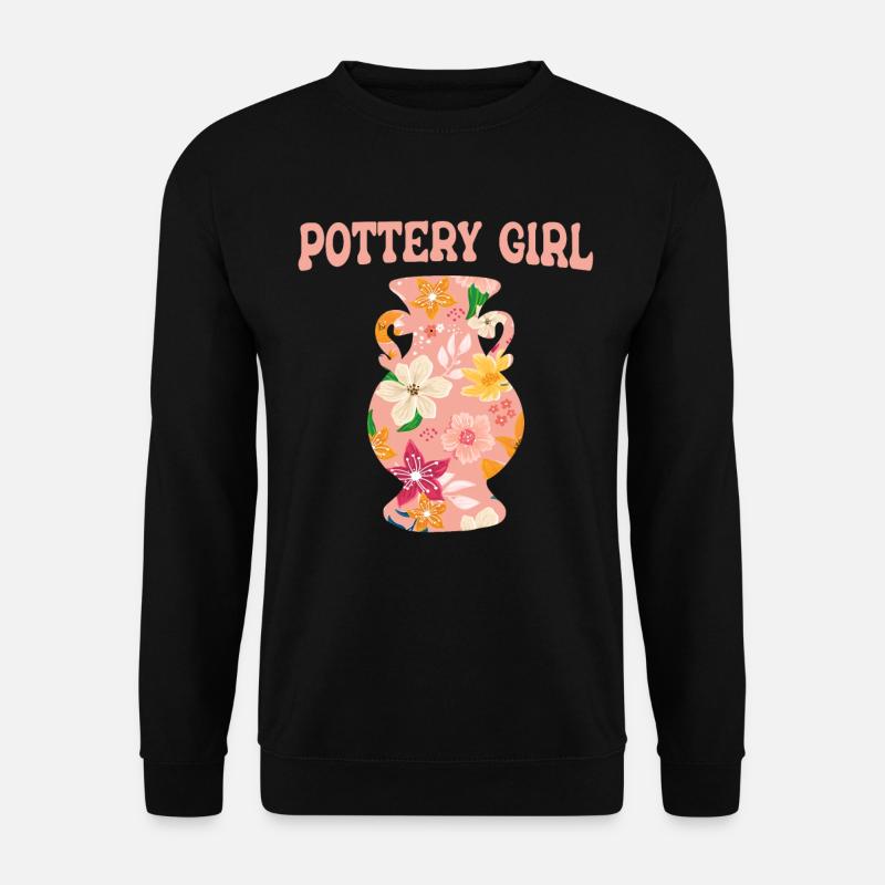 Make pottery - Unisex Sweatshirt - black