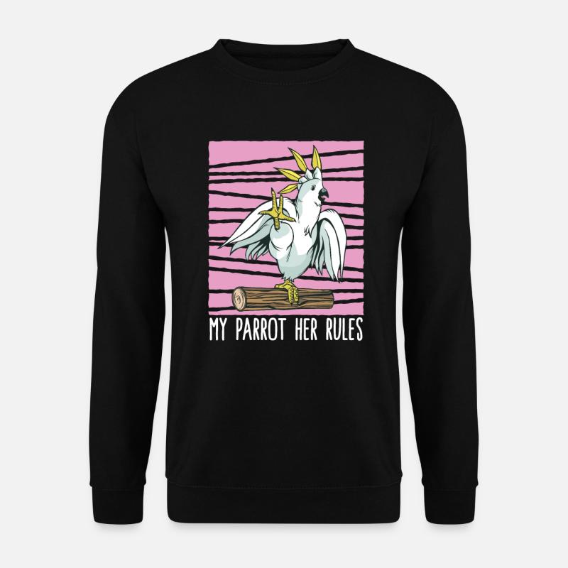 Parrot - Unisex Sweatshirt - black