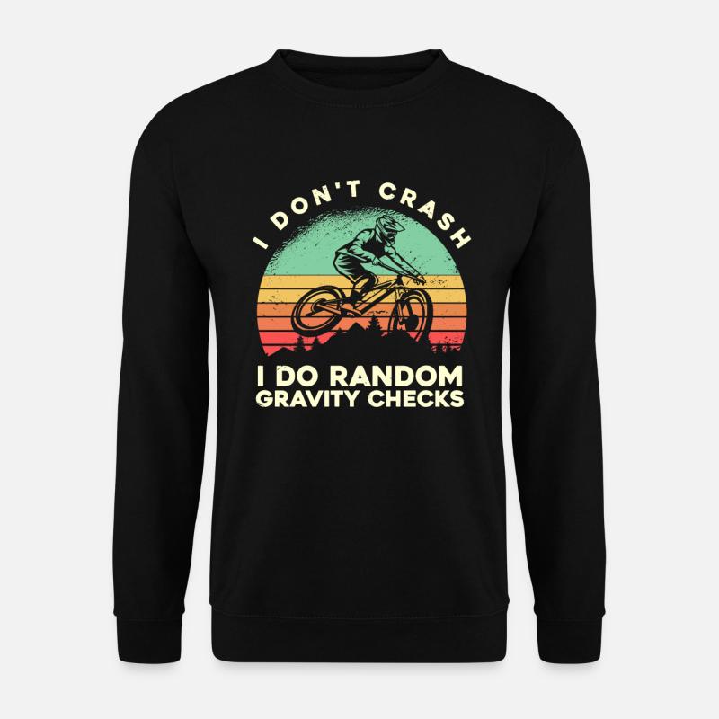 MTB mountainbike - Unisex sweater - sort