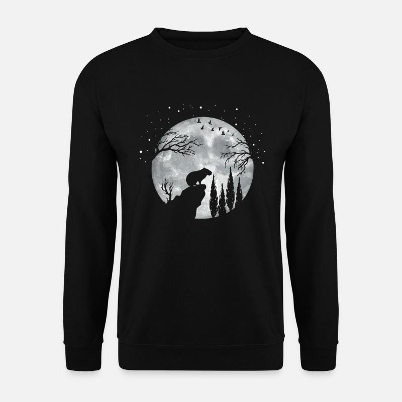 Capybara capybara rodent - Unisex Sweatshirt - black