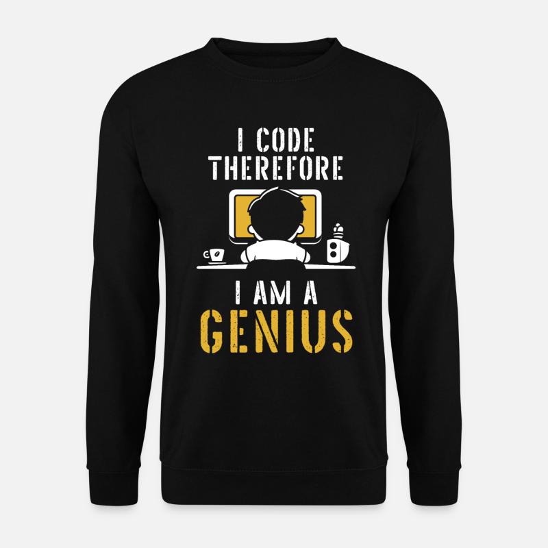Programmer Coder Software Developer - Unisex Sweatshirt - black