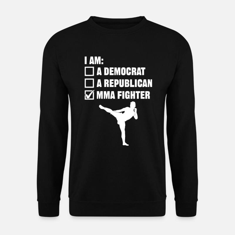 MMA Mixed Martial Arts - Unisex Pullover - Schwarz