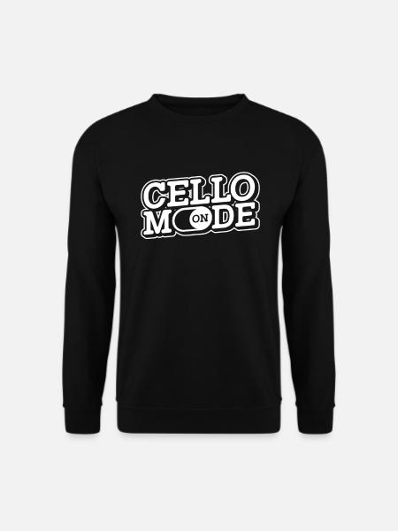 Cello Cellist Cellistin - Unisex Pullover - Schwarz