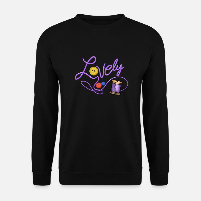 Stricken - Unisex Pullover - Schwarz
