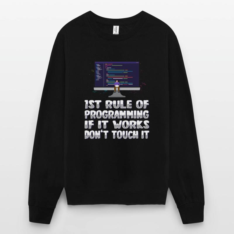 Programmer Coder Software Developer Unisex Sweatshirt