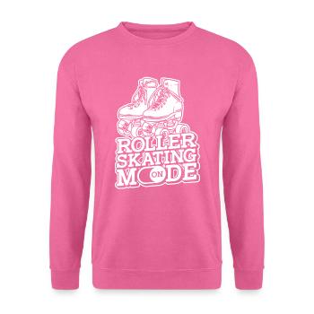Rollschuhe Laufen Roller Skates - Unisex Pullover - Pink - Vorne