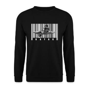 Kajak Kayak - Sweat-shirt Unisexe - noir - Devant - Alina (178cm) & Michal (187cm)