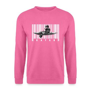 Kajak Kayak - Sweat-shirt Unisexe - rose - Devant
