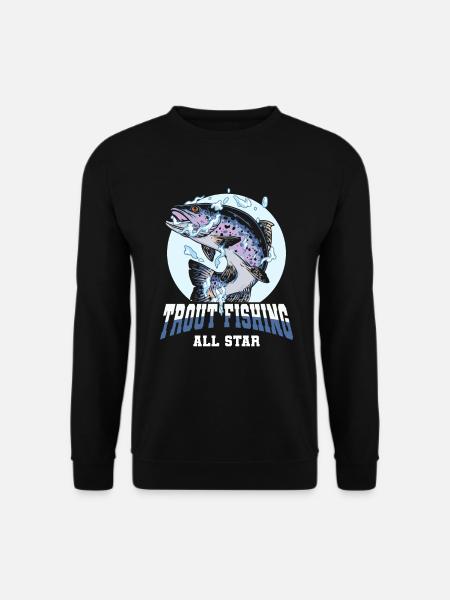 Pêcheur Pêcheur Pêcheurs Pêche - Sweat-shirt Unisexe - noir