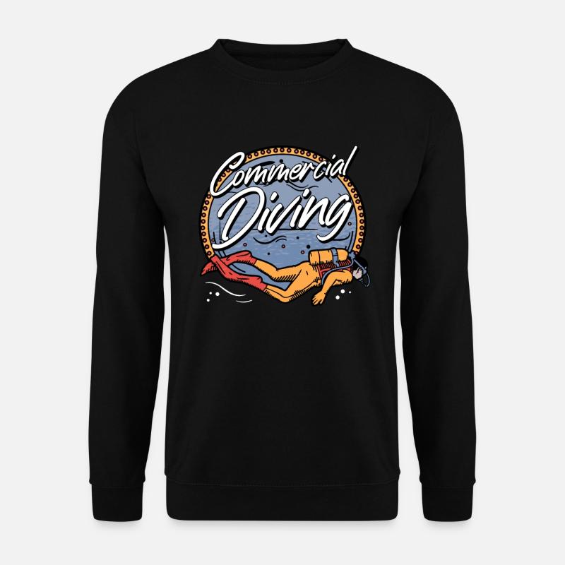 Plongée sous-marine Plongeurs Plongée - Sweat-shirt Unisexe - noir