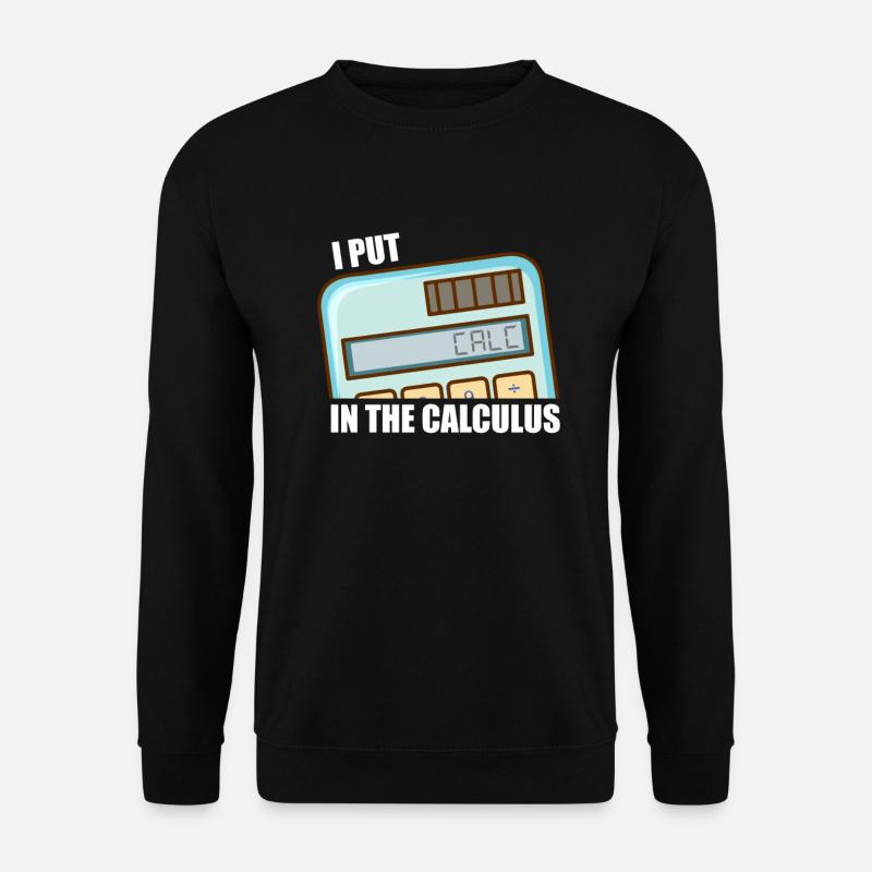 Mathe Mathematik - Unisex Pullover - Schwarz