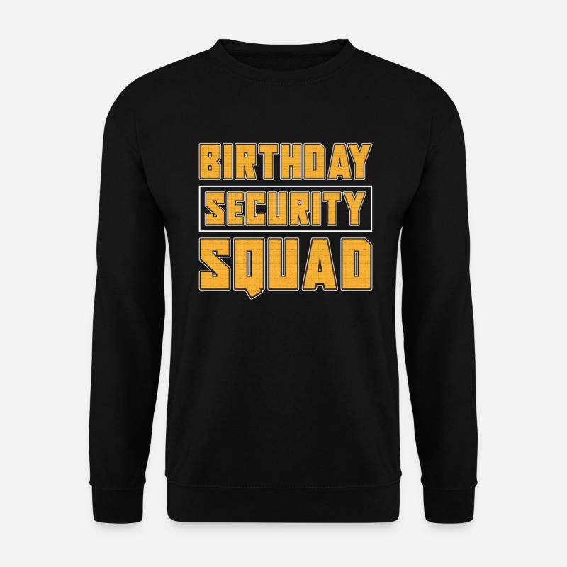 Security Wachmann Sicherheitsdienst - Unisex Pullover - Schwarz