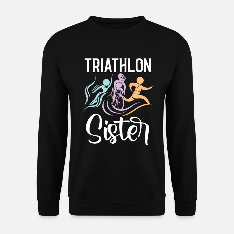 Triathlon - Unisex Pullover - Schwarz