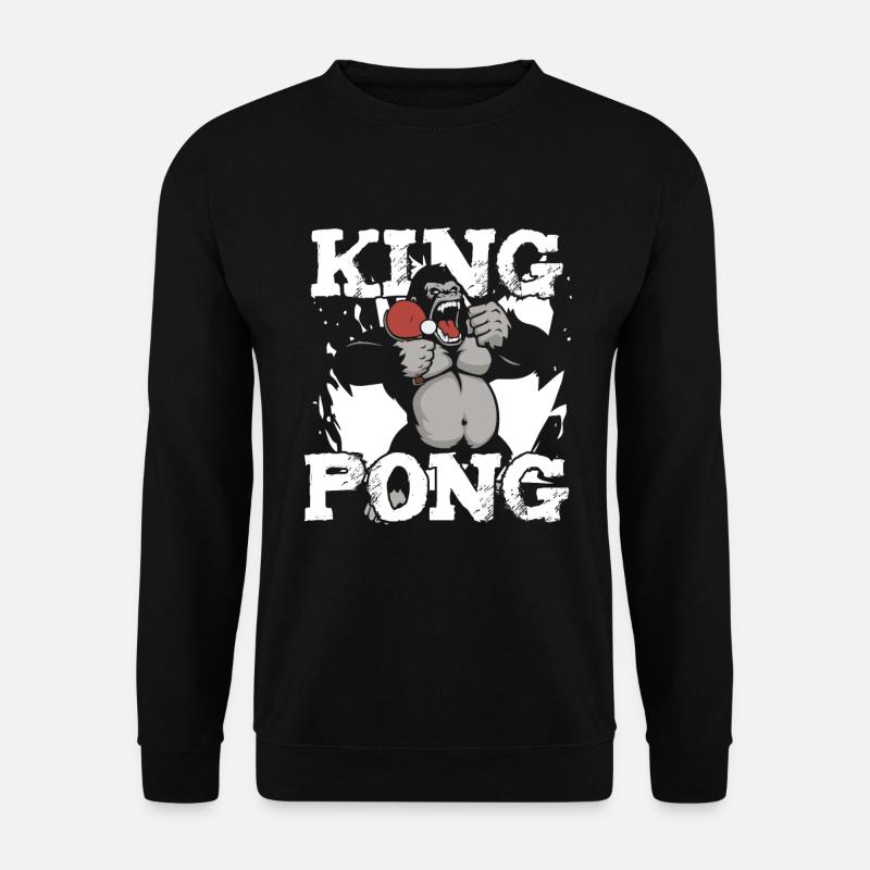Tischtennis Ping Pong - Unisex Pullover - Schwarz