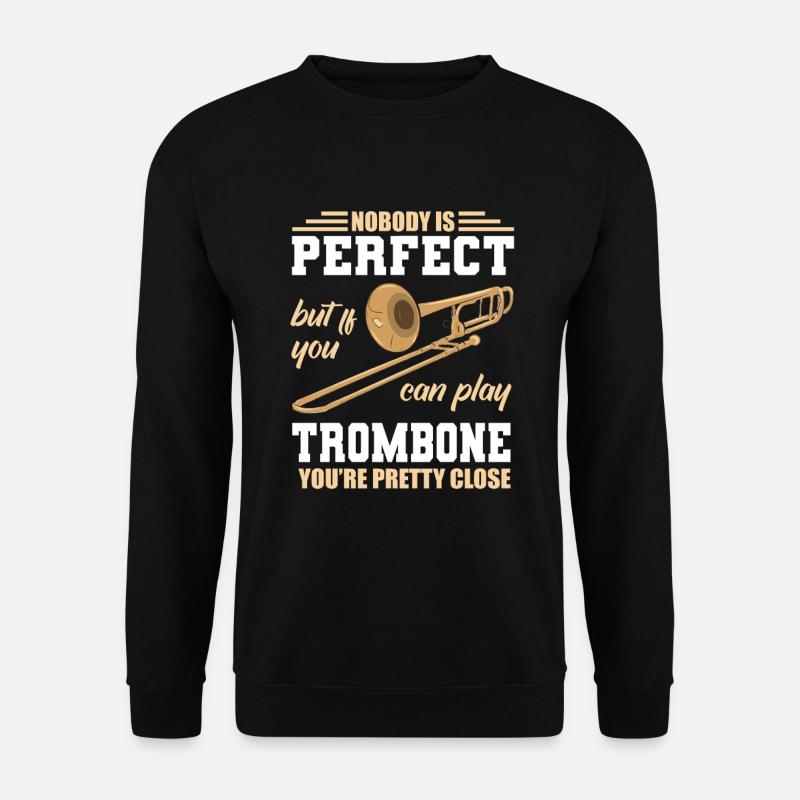 Trombone - Unisex Sweatshirt - black