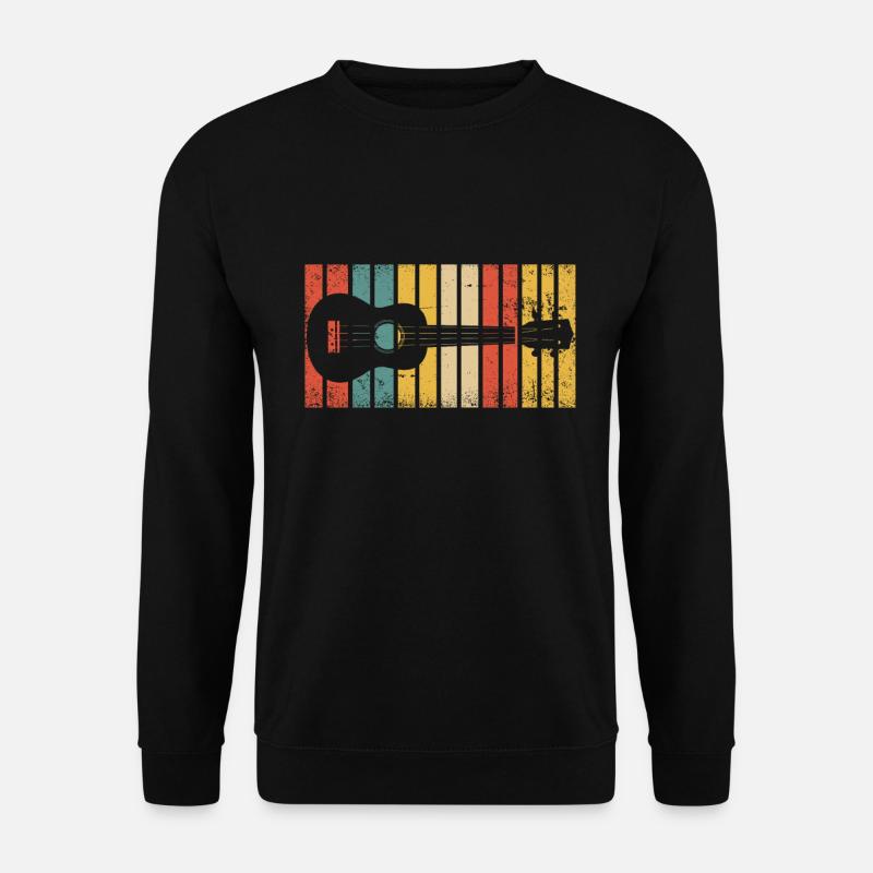 Ukulele - Unisex Pullover - Schwarz