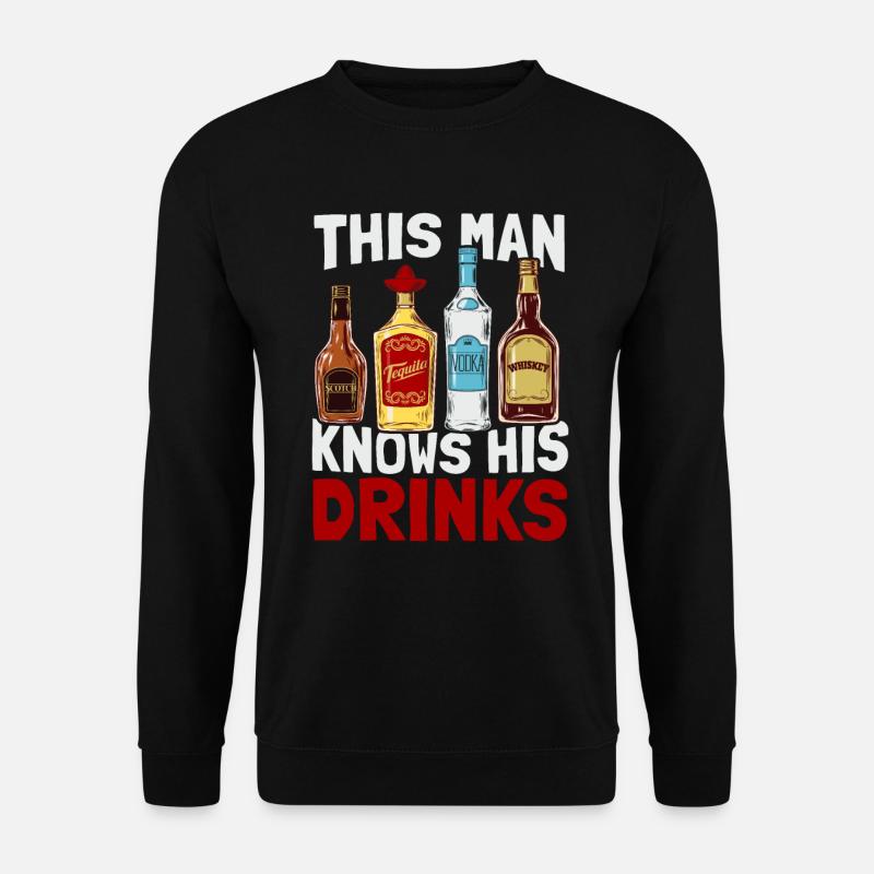 Bartender Bartender Barman Barmaid - Sweat-shirt Unisexe - noir