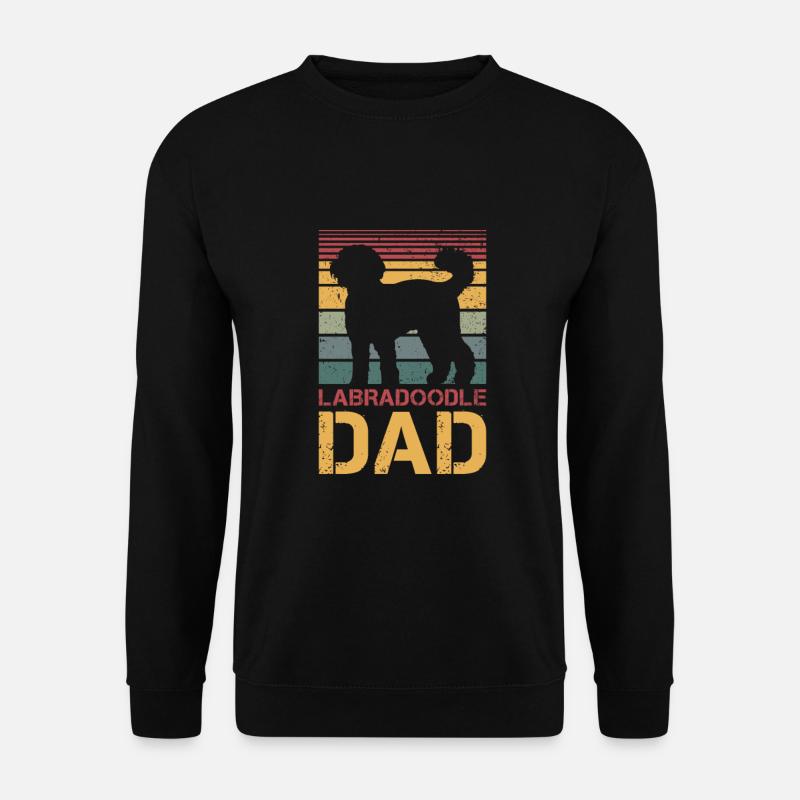 Labradoodle Dad - Unisex Pullover - Schwarz