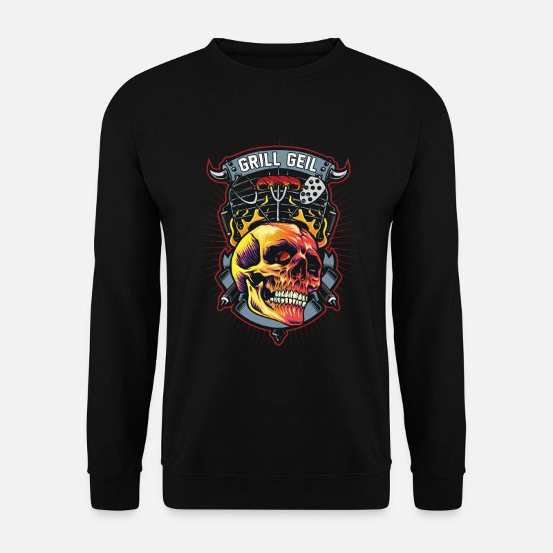 Grill grill master BBQ - Unisex Sweatshirt - black