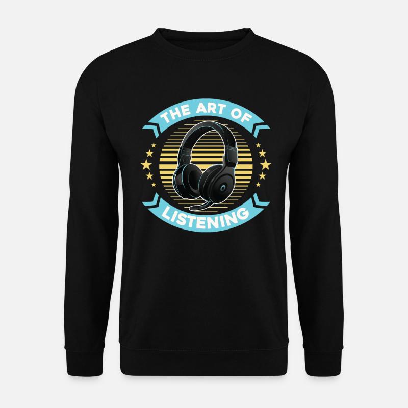 Ingénieur du son Tontechniker - Sweat-shirt Unisexe - noir