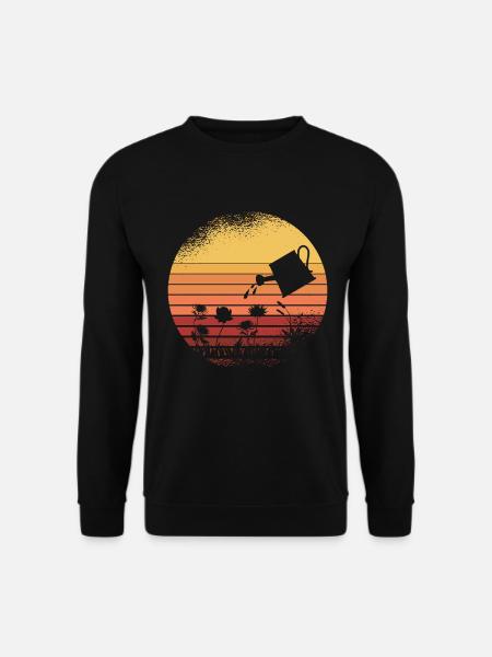 Jardin Hobby Jardinier Plantes Fleurs Jardinier - Sweat-shirt Unisexe - noir