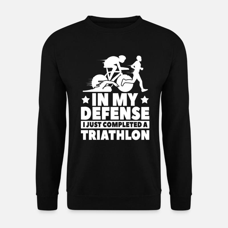 Triathlon - Unisex Pullover - Schwarz