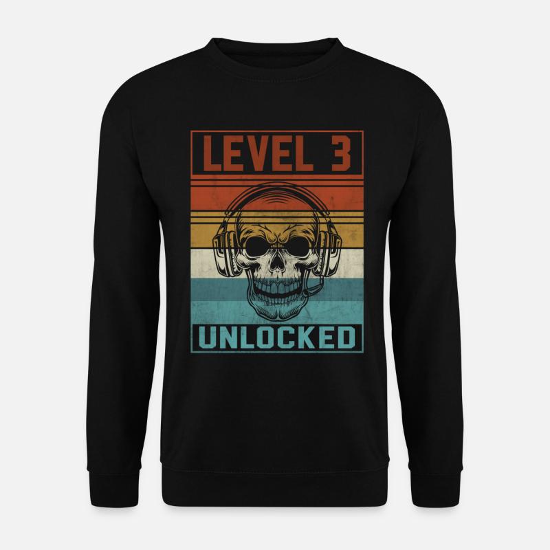 Gamer 3rd Birthday - Unisex Sweatshirt - black