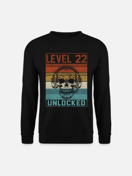 Gamer 22nd Birthday - Unisex Sweatshirt - black