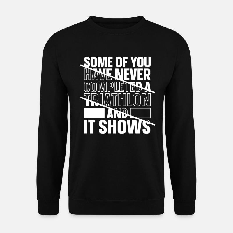 Triathlon - Unisex Pullover - Schwarz