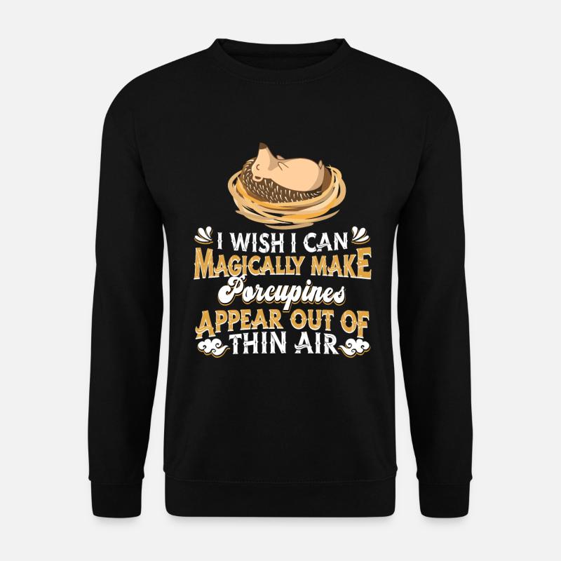Porc-épic - Sweat-shirt Unisexe - noir