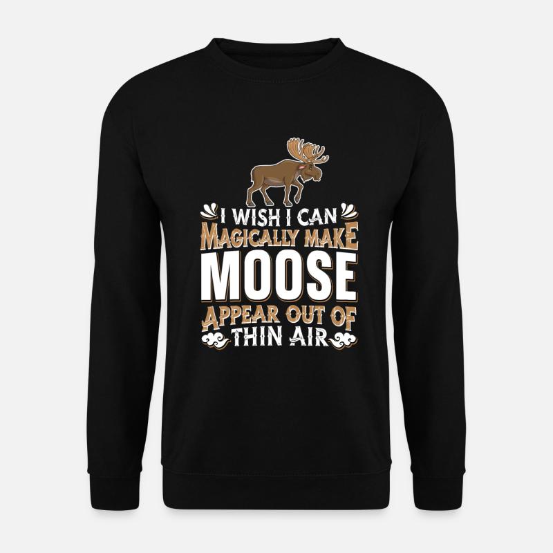 Elk - Unisex Sweatshirt - black