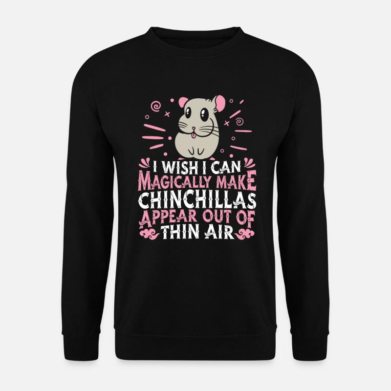 Chinchilla - Unisex Sweatshirt - black
