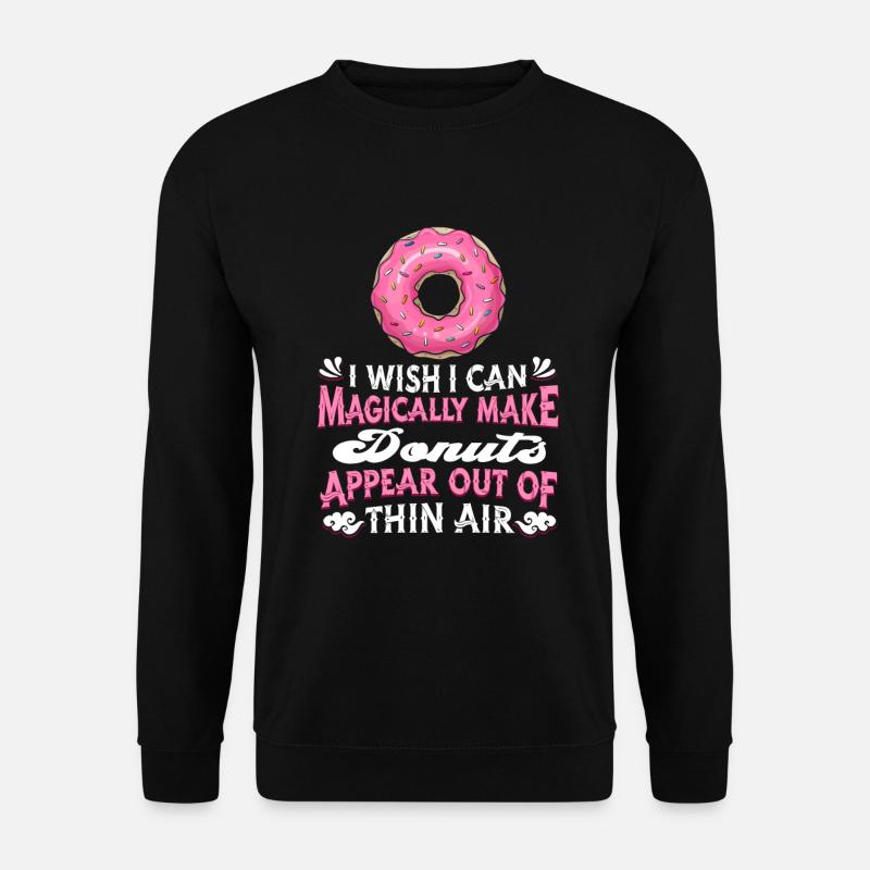 Donut Doughnut - Unisex Pullover - Schwarz