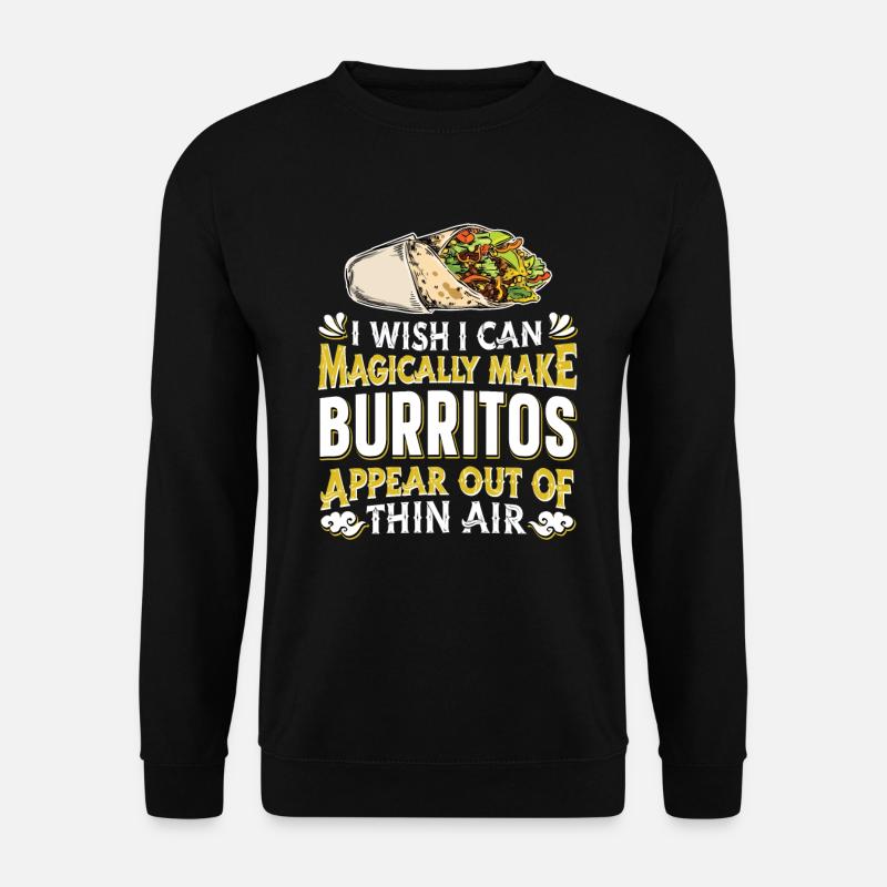 Burrito - Unisex Sweatshirt - black