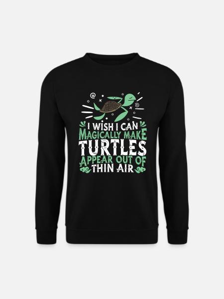 Turtle Sea Turtle - Unisex Sweatshirt - black