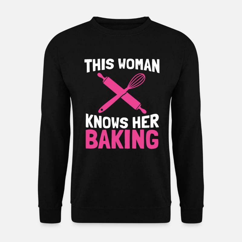 Baker Baking Confectioner - Unisex Sweatshirt - black