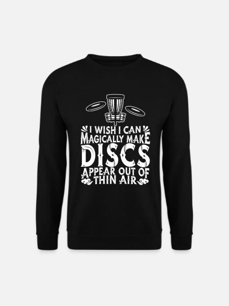 Frisbee Golf - Sweat-shirt Unisexe - noir