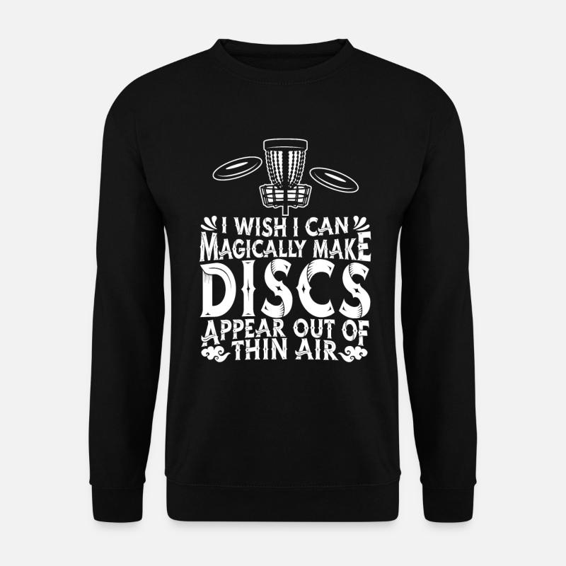 Frisbee Golf - Unisex Sweatshirt - black