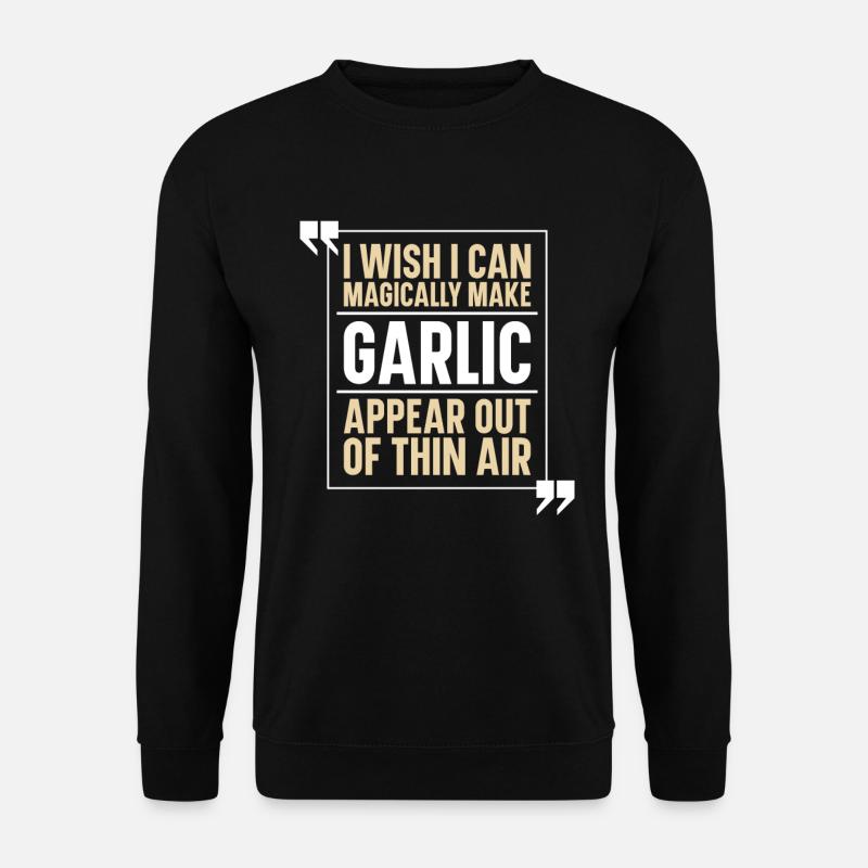 Garlic Spice Knobi Knofi - Unisex Sweatshirt - black
