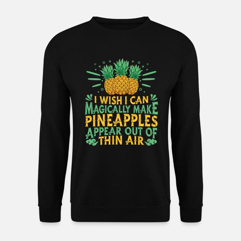 Pineapple - Unisex Sweatshirt - black