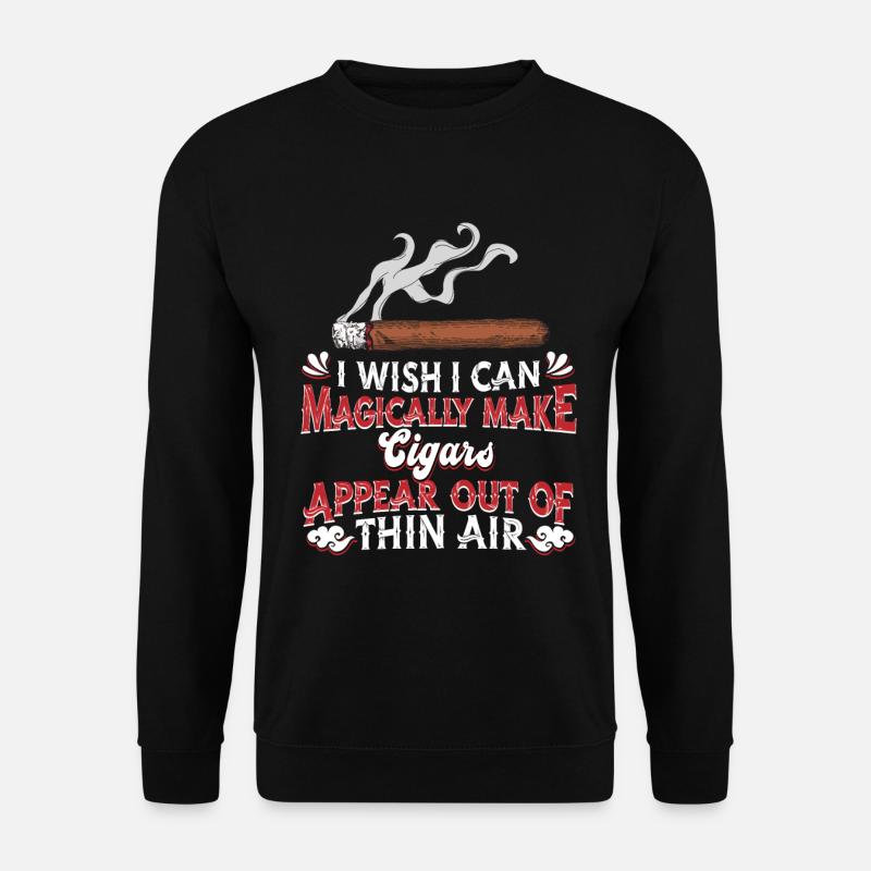 Cigare - Sweat-shirt Unisexe - noir