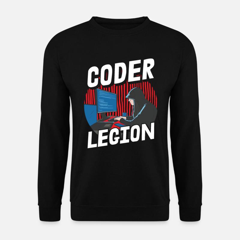Programmer Coder Software Developer - Unisex Sweatshirt - black