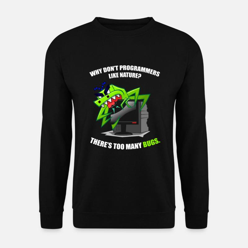 Programmer Coder Software Developer - Unisex Sweatshirt - black