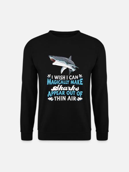 Hai - Unisex Pullover - Schwarz