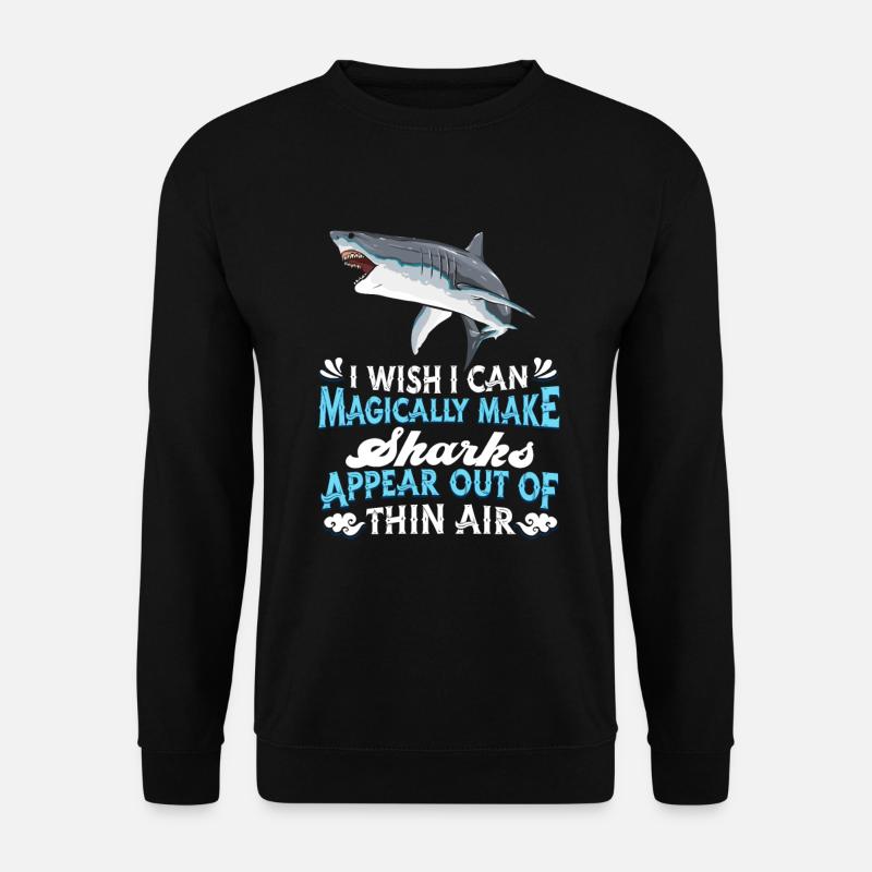 Shark - Unisex Sweatshirt - black