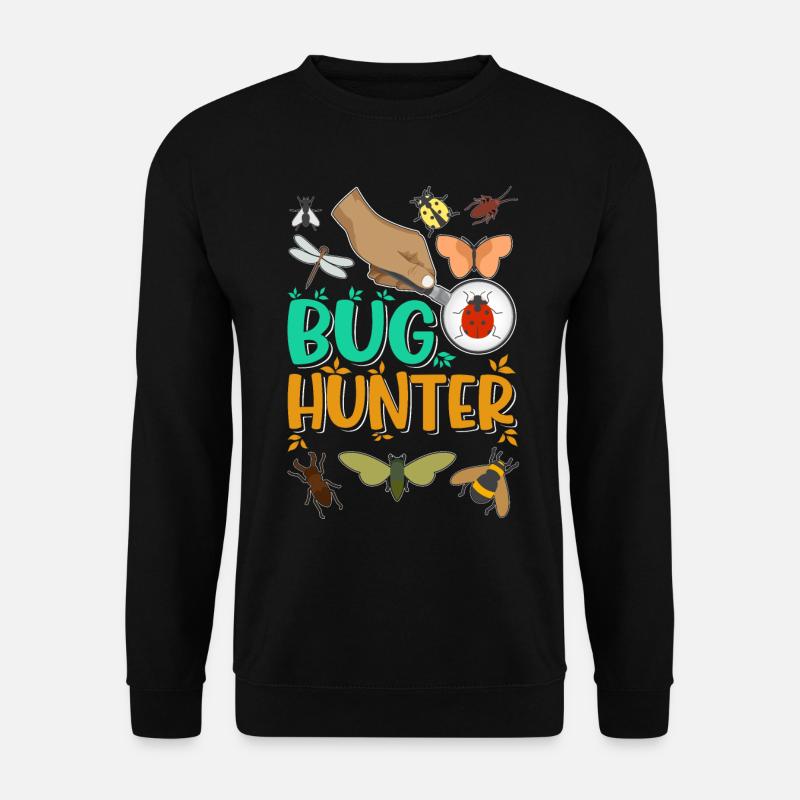 Beetle Hunter Insects Entomologiste Biologiste - Sweat-shirt Unisexe - noir