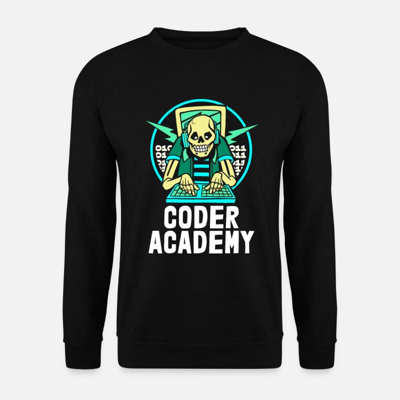 Programmierer Coder Software Entwickler - Unisex Pullover - Schwarz