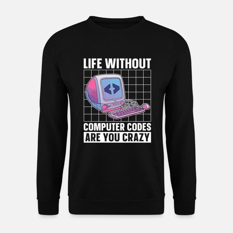 Programmer Coder Software Developer - Unisex Sweatshirt - black
