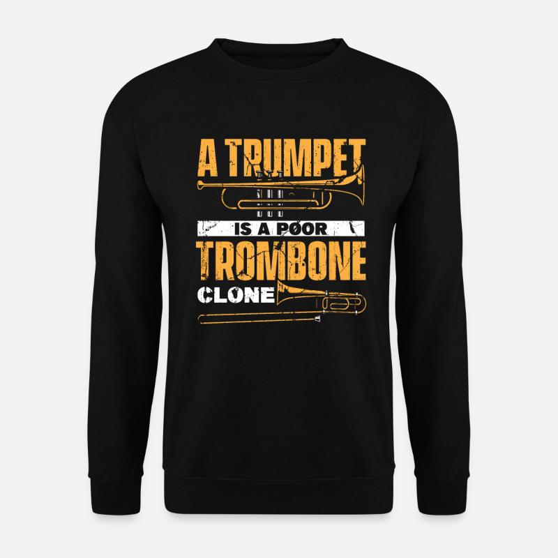 Trombone - Unisex Sweatshirt - black
